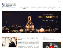 Tablet Screenshot of europaeischer-kulturpreis.de